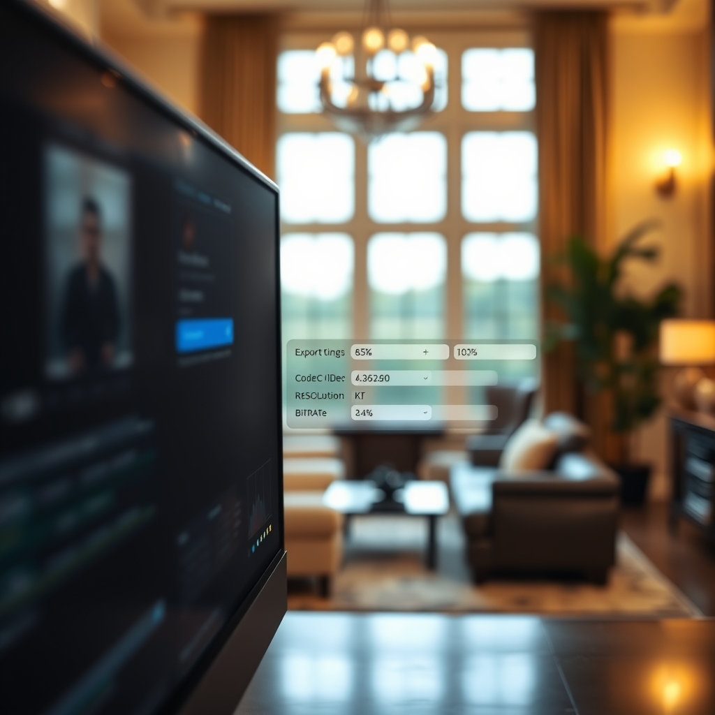 Export Settings for Real Estate Videos: Codecs, Resolutions, and Delivery Specs