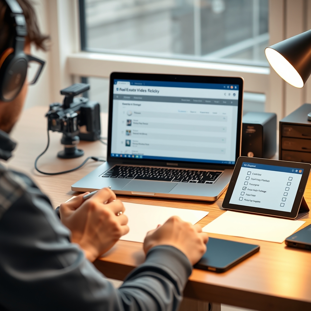How to Deliver Raw Real Estate Footage to an Editor: A Checklist for Videographers