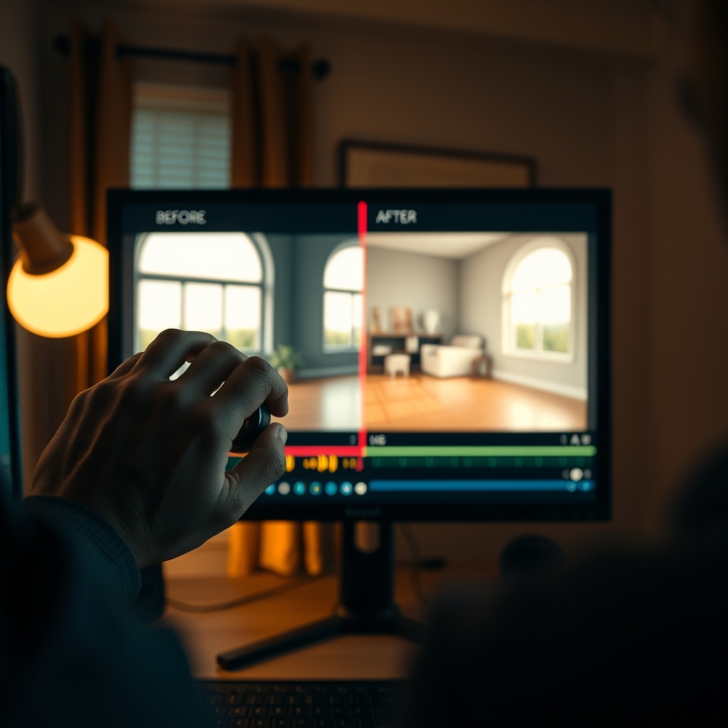 How to Handle Difficult Lighting Conditions in Real Estate Video Editing