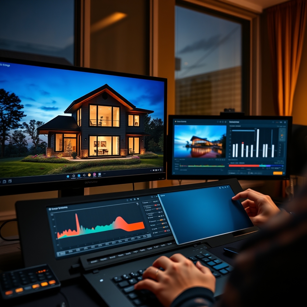 Real Estate Video Editing for Twilight Shots: Enhancing Mood Without Overexposing
