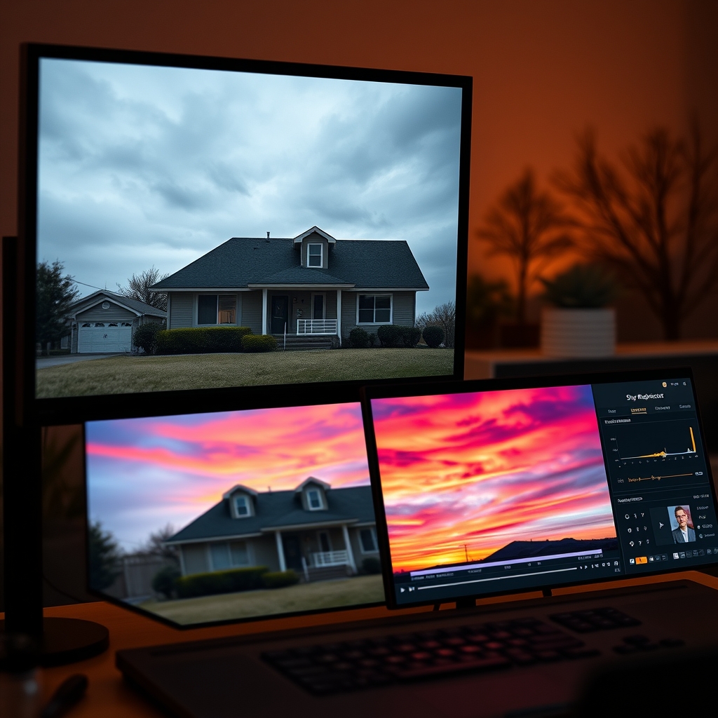 Sky Replacement in Real Estate Videos: When to Edit Skies for Better Listings