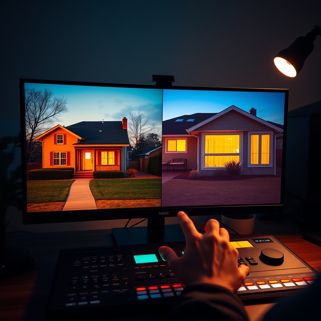 Twilight Real Estate Video Editing: Techniques for Golden Hour and Dusk Listings